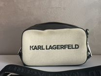 Сумка Karl Lagerfeld canvas camera bag