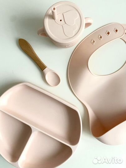 Детская посуда для кормления силиконовая