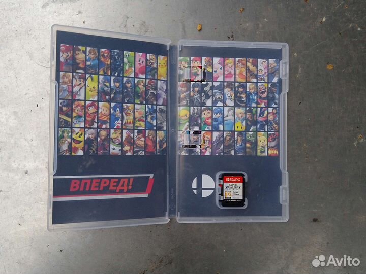 Катридж super smash bros для Nintendo Switch