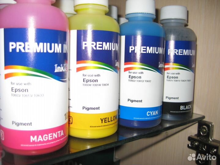 Краска для струйных принтеров epson, HP, Canon и д