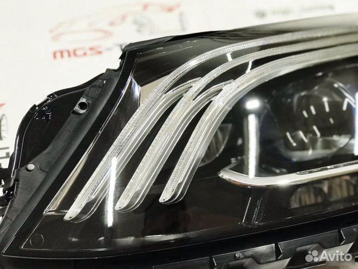 Фары в стиле рестайлинга Mercedes S-class w222