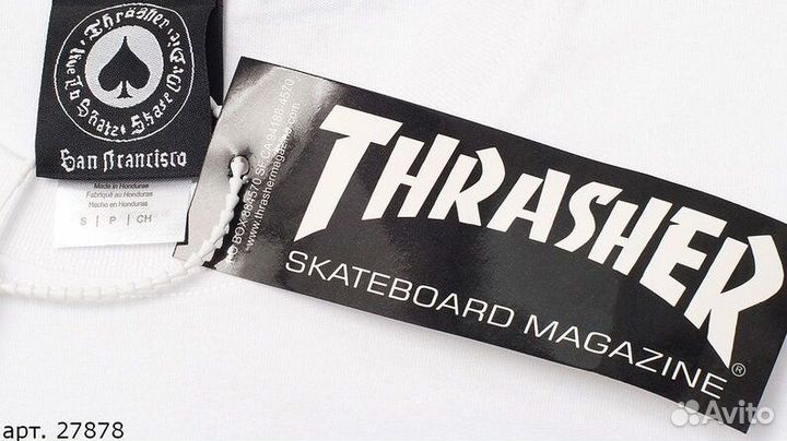 Футболка Thrasher Белая