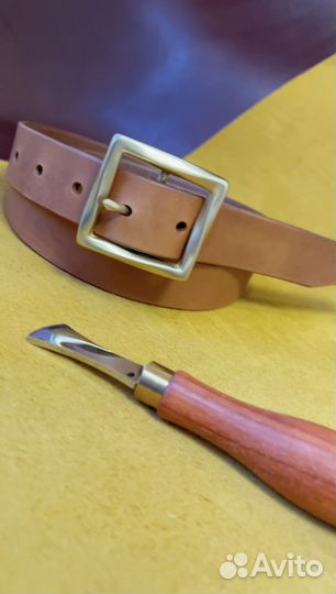 Кожаные ремни на заказ