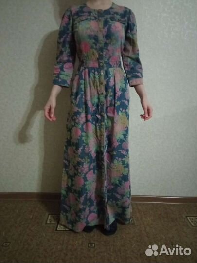 Джинсовое платье женское