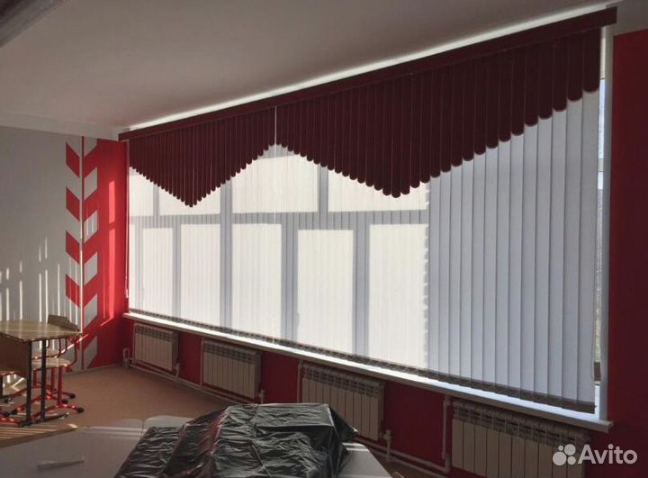 Вертикальные жалюзи белые