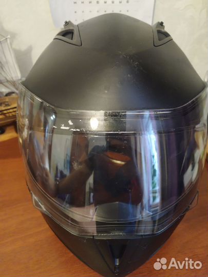 Мото шлем модуляр
