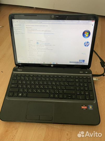 HP g6-2000 серия разбор