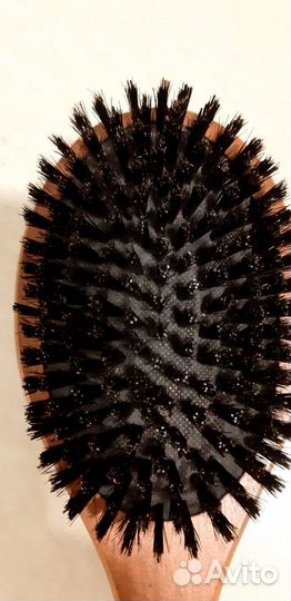 Расчёска с натуральной щетиной кабана