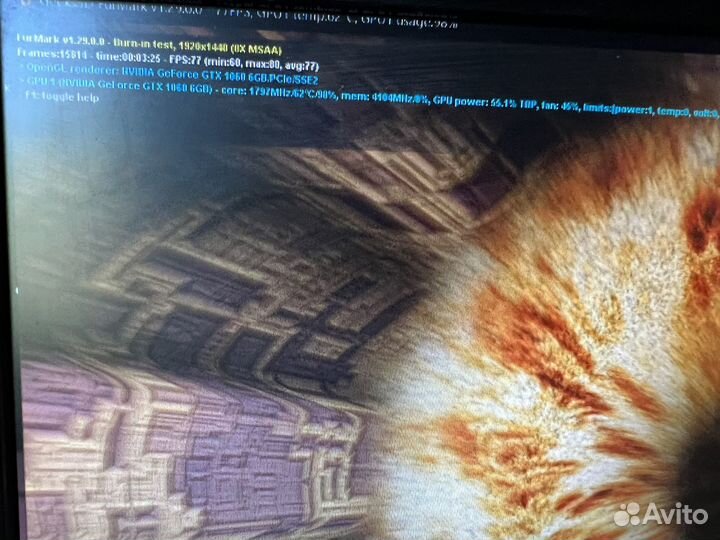 Видеокарта gtx 1060 6gb asus strix