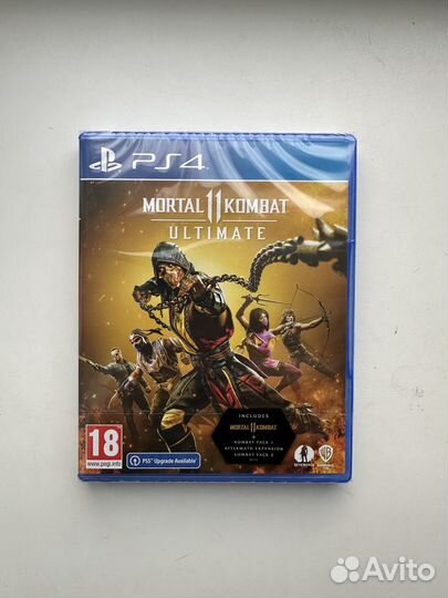 Mortal kombat 11 ultimate ps4 новый