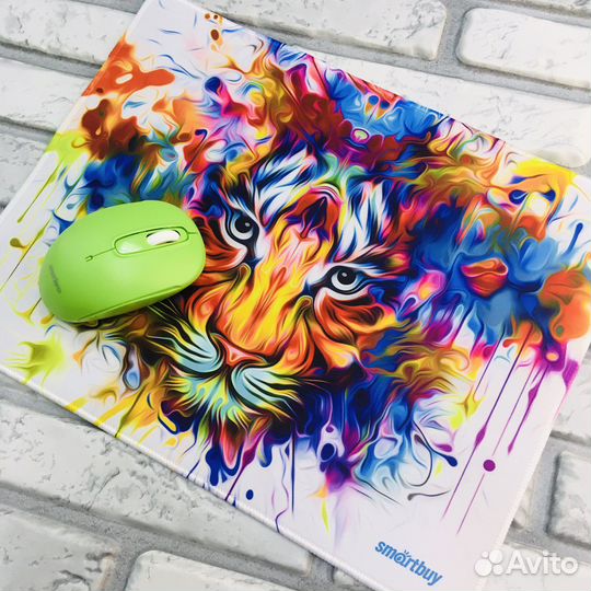 Коврик для компьютерной мышки Яркий Тигр