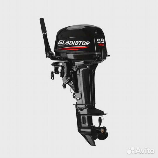 Мотор Gladiator 9,9Pro + Лодка Риб Навигатор 380R