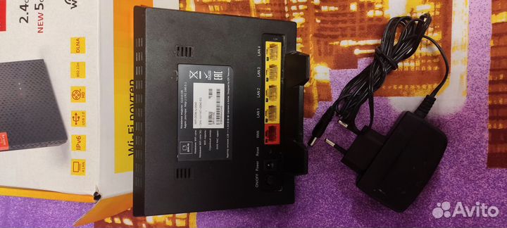 Wifi роутер Дом ру Двухканальный