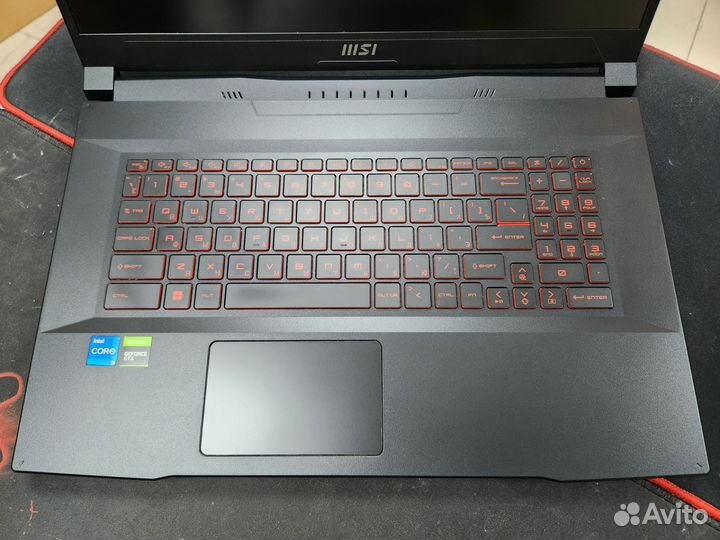 Игровой MSI GF76 11SC (11400H/16/GTX1650/256/144Hz