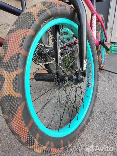 Дербан BMX кастома на раме cult Crew, Odyssey R-15