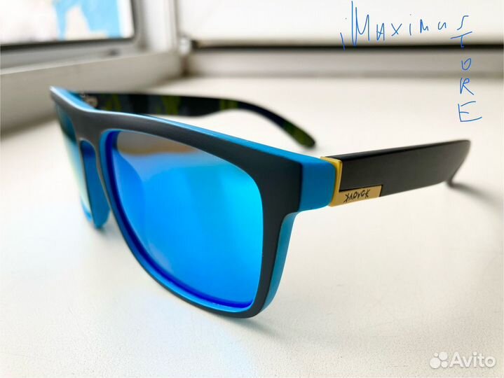 Очки Kapvoe поляризационные солнцезащитные синие