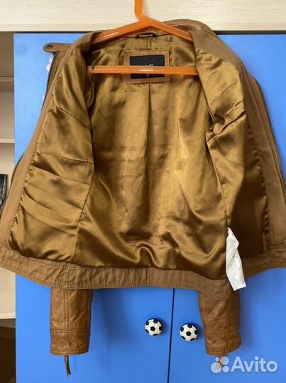 Куртка кожаная. Размер хs./s. Бренд Oodji