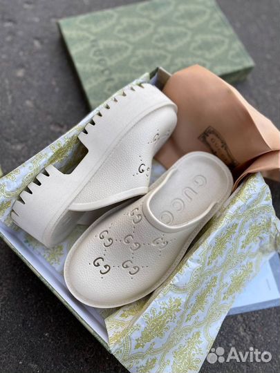 Женские клоги Gucci