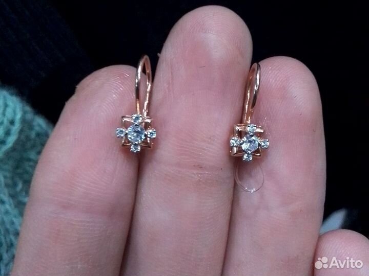 Детские серьги