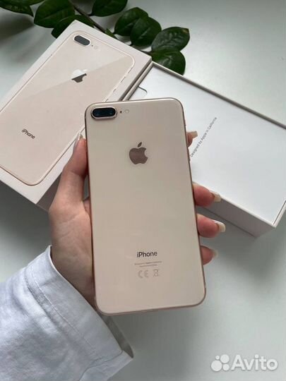 iPhone 8 plus 64gb Акб-84% Отличный,sim