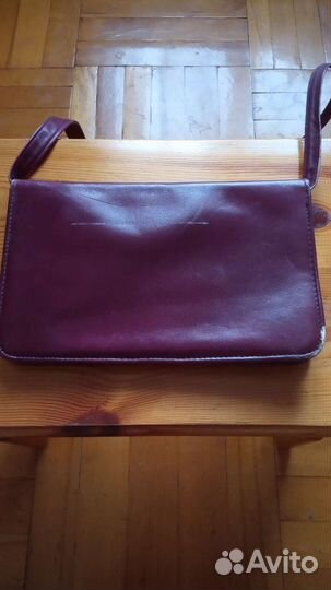 Сумка женская натуральная кожа ретро италия