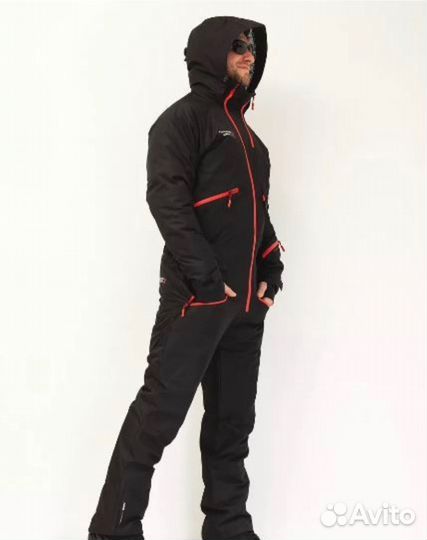 Лыжный комбинезон мужской, р. 52-54