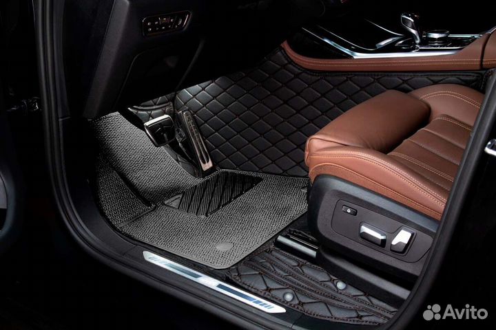 3D Коврики Infiniti Салон Багажник из Экокожи