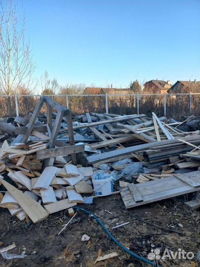 Дрова, доски