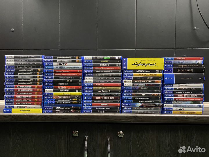Диски на приставку ps4 и ps5