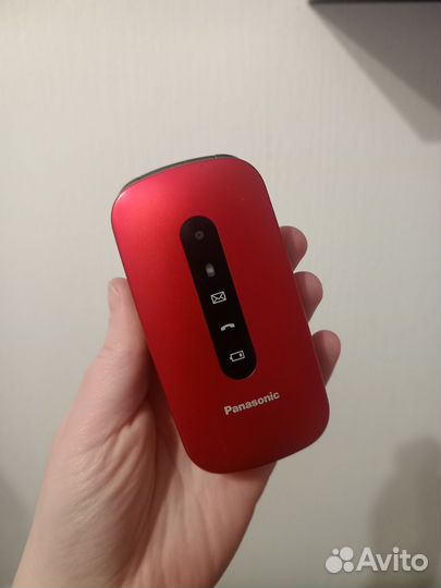 Panasonic KX-TU456RU, красный