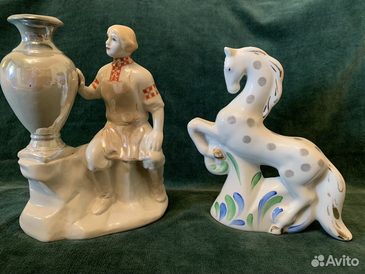 Фарфоровые статуэтки времен СССР