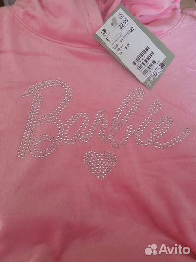 Оригинал, костюм велюровый h&m 122-128 Barbie