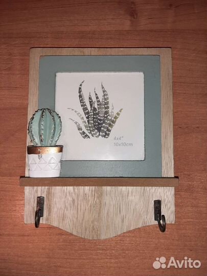 Крючки декоративные с фоторамкой