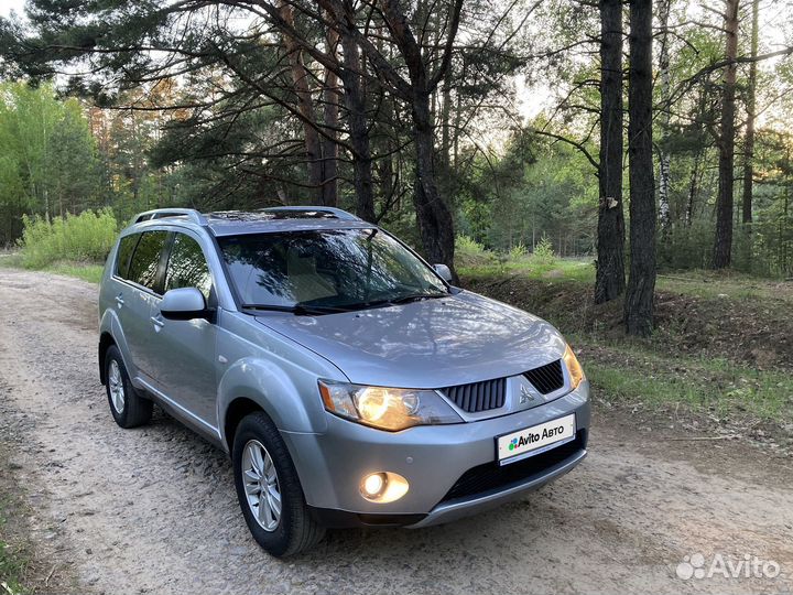 Mitsubishi Outlander 2.4 CVT, 2008, 206 000 км