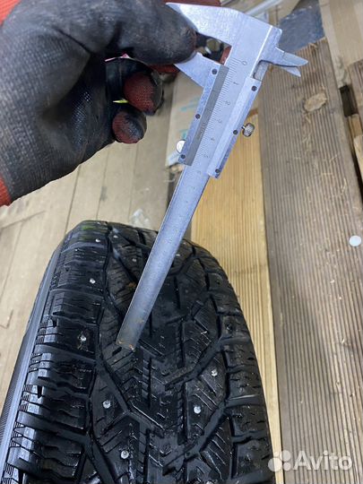 Колеса на volkswagen skoda audi r17 зима шипы