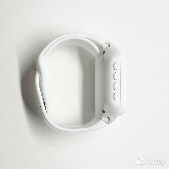 Белый пейджер-часы для вызова персонала