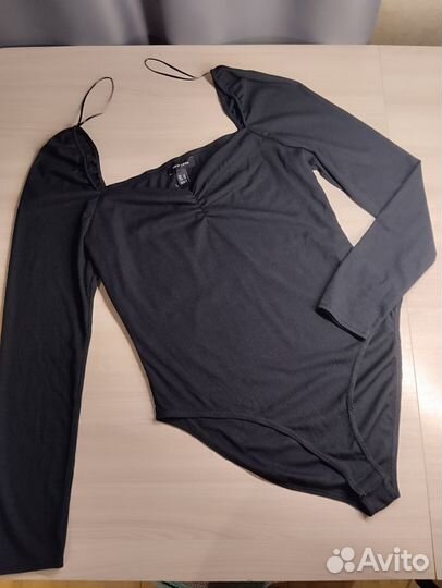 Боди женский чёрный EU 44(50)