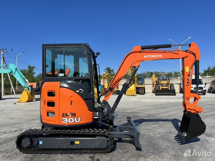 Мини-экскаватор Hitachi ZX30U-5, 2022