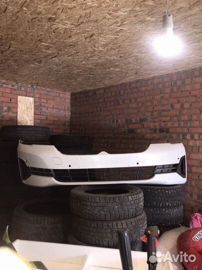 Бампер перед в сборе BMW G30 рестайл