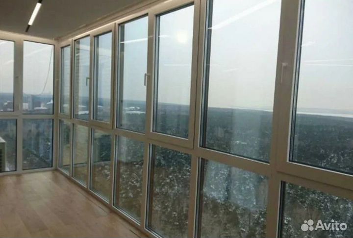 Алюминиевое остекление фасады