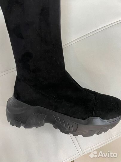 Сапоги ботфорты calipso