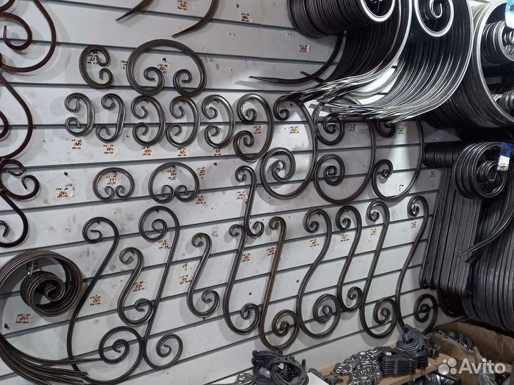 Кованые элементы квадрат 10