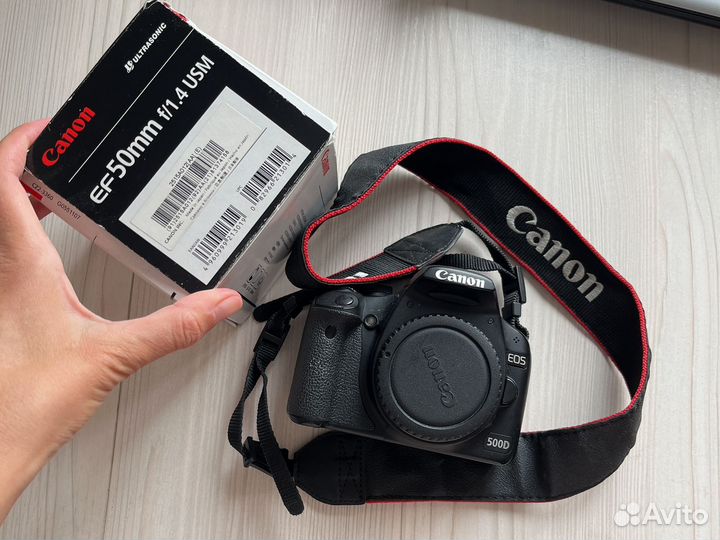 Зеркальный фотоаппарат canon 500 d