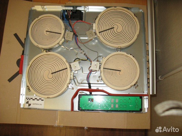 Ремонт варочных панелей, ремонт индукционных плит