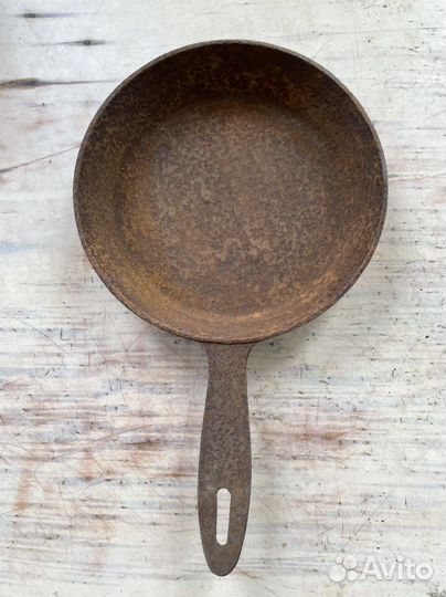 Сковорода чугунная СССР