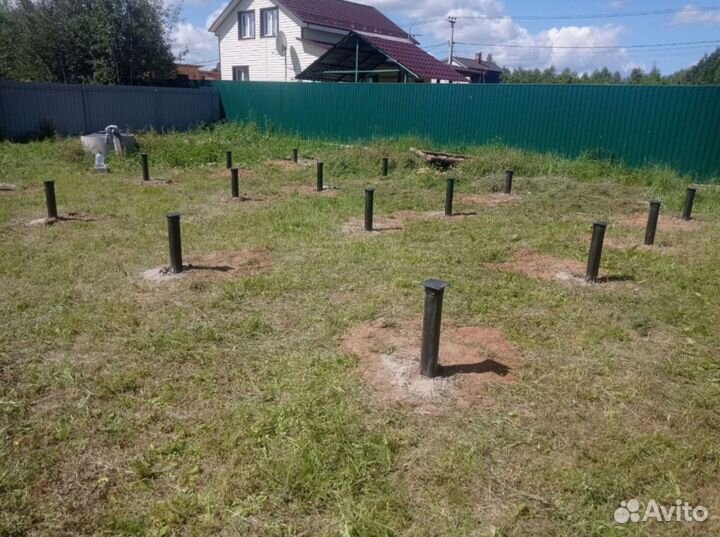 Винтовые сваи под ключ