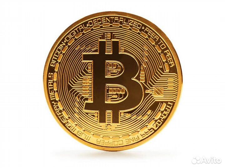 Памятная коллекционная монета - Биткоина (BTC)