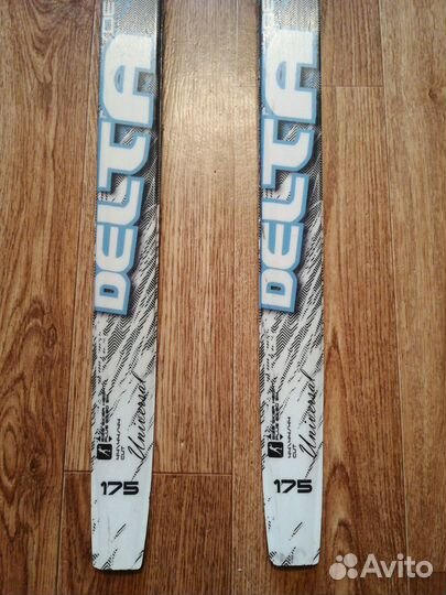 Лыжи + палки (175см + 120см)