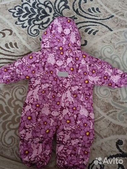 Зимний комбинезон 74 80 для девочки