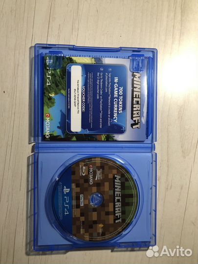 Игра для приставки ps4 Minecraft